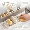 304 Stainless Steel Soap Dish Holder (2 Pack) | Self Draining Shampoo & Conditioner Bar Holder - Image 3